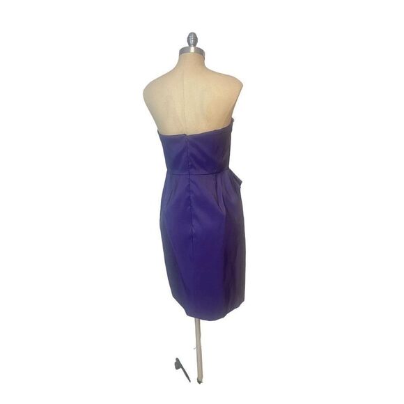 J. Mendel Violet Purple Silk Bustier Strapless Dress NWT 10 Fits 6 8 $696 - Picture 4 of 8